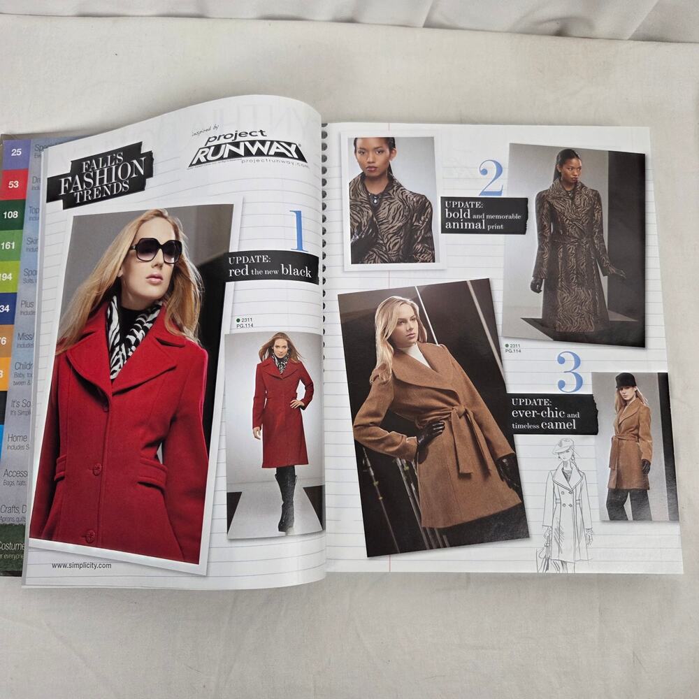 Simplicity Pattern Counter Display Catalog 2010 Halloween Costume Sewing Crafts - Picture 8 of 14